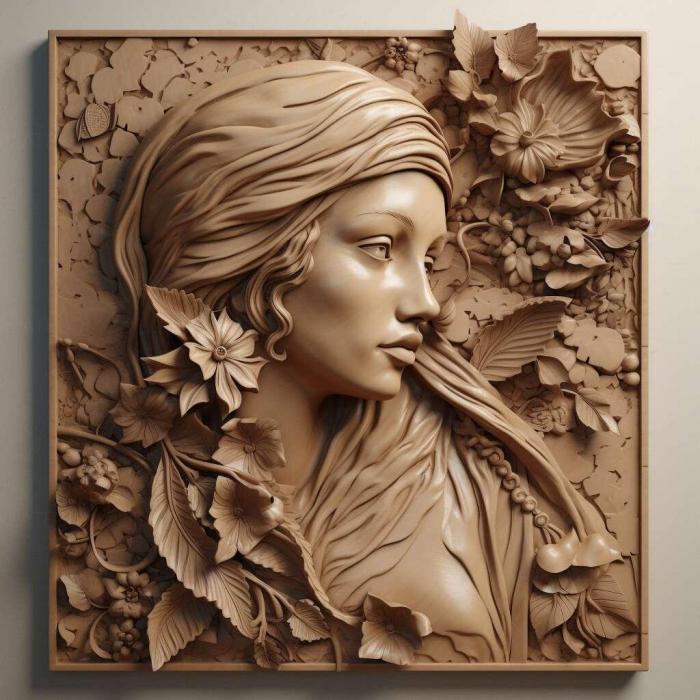 نموذج ثلاثي الأبعاد لآلة CNC 3D Art 